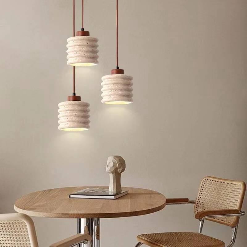 Japanese Lighting Decor - 일본 천연 황석 침실 침대 옆