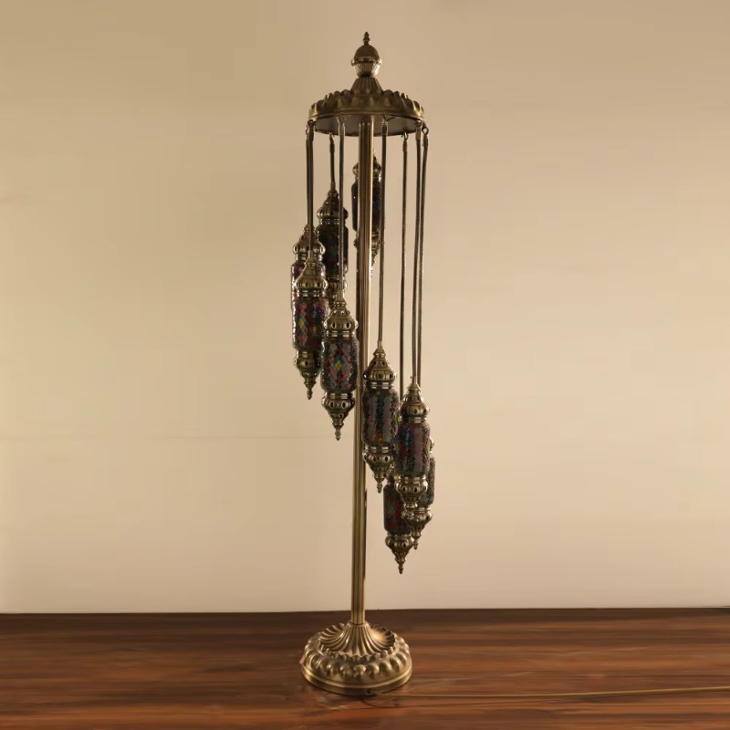 Decor Lighting Floor Lamps - 마라케시 9구 글로브 모양의 수제 터키-모로코