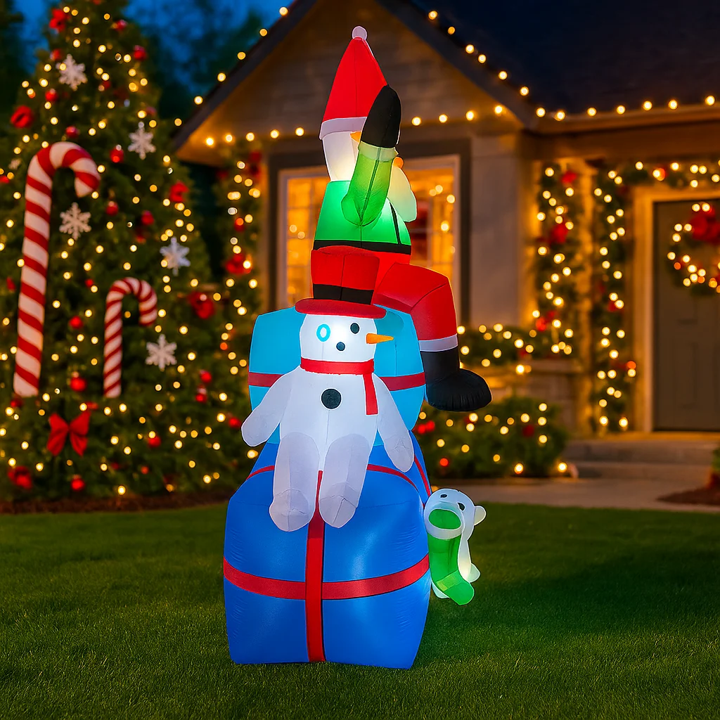 Santa'S Elves Holiday Lighting & Decor Llc - 야외 휴일 장식 홈 야드 휴일