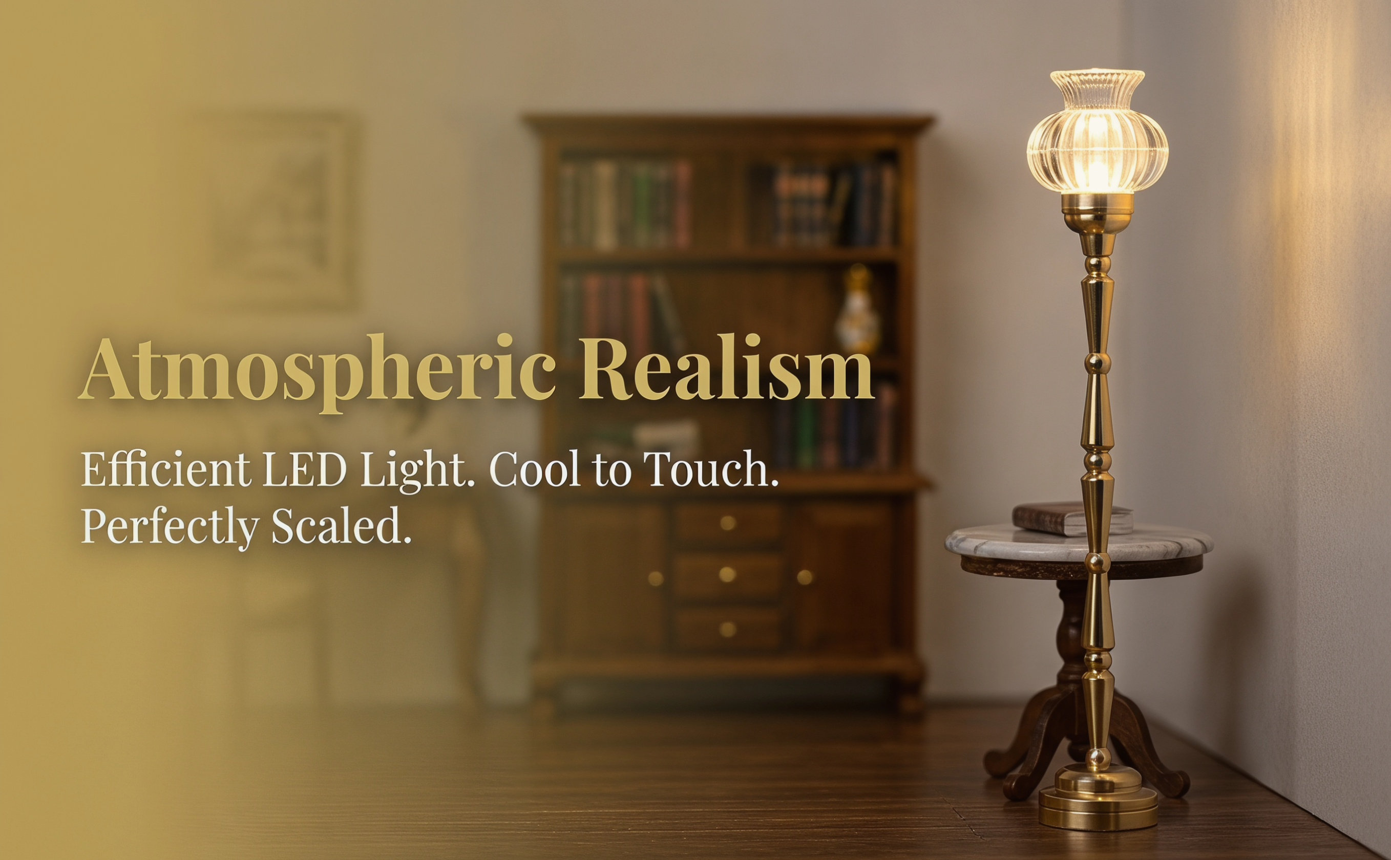 Decor Lighting Floor Lamps - 미니어처 인형집용 플로어 램프, 1/12 스케일