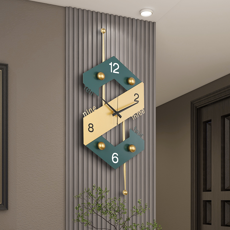 Lighting Home Decor Wall Clocks - 벽시계 거실 가정용 라이트 럭셔리 패션