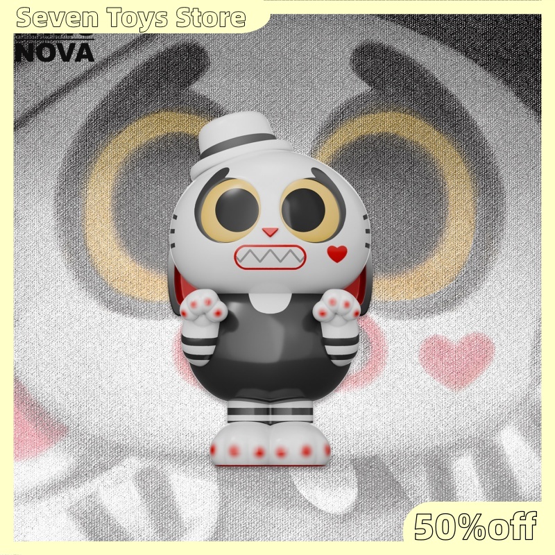 Paws Nova 공식 Doshicat Mime 시리즈 - Nova Decor & Lighting Vase Glass Brun 26Cm 리뷰 및 가격