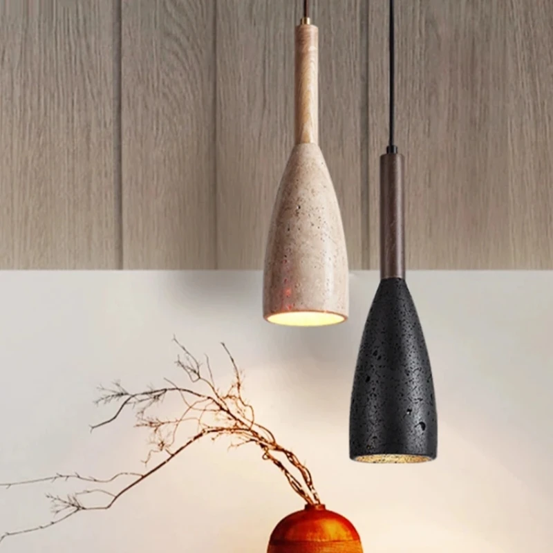 일본 천연 황석 침실 침대 옆 샹들리에, 레트로 홈스테 - Japanese Lighting Decor 리뷰 및 가격