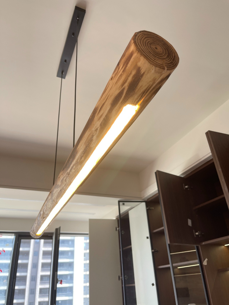일본풍 레트로 우드 크리에이티브 LED 펜던트 조명 - - Japanese Lighting Decor 리뷰 및 가격
