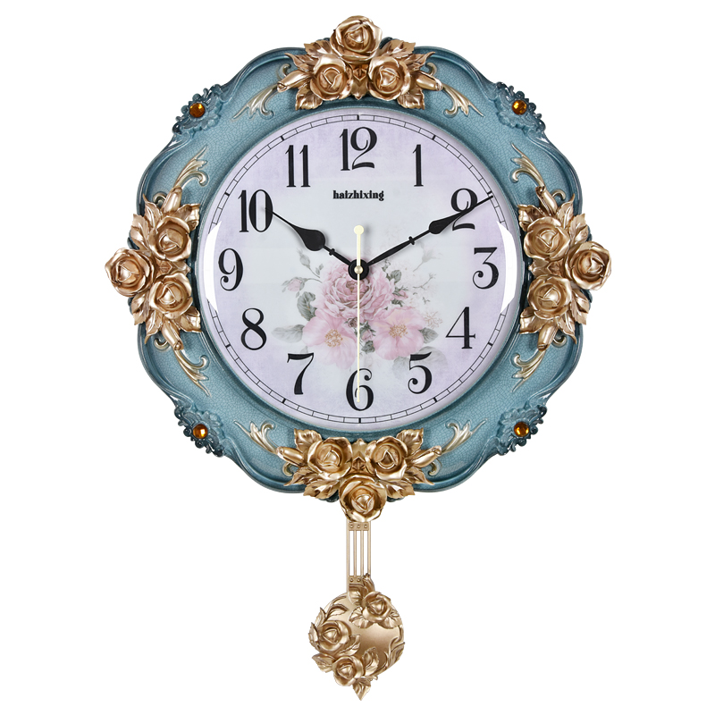 창의적인 패션 벽시계 거실 무소음 예술 장식 시계 홈  - Lighting Home Decor Wall Clocks 리뷰 및 가격