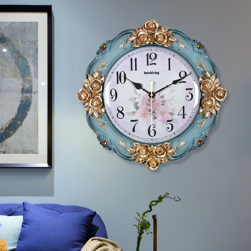 창의적인 패션 벽시계 거실 무소음 예술 장식 시계 홈  - Lighting Home Decor Wall Clocks 리뷰 및 가격
