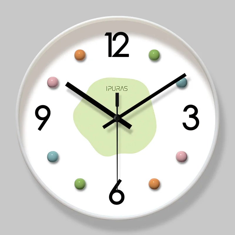 2026년형 뉴 라이트 럭셔리 북유럽 스타일 벽시계 거 - Lighting Home Decor Wall Clocks 리뷰 및 가격