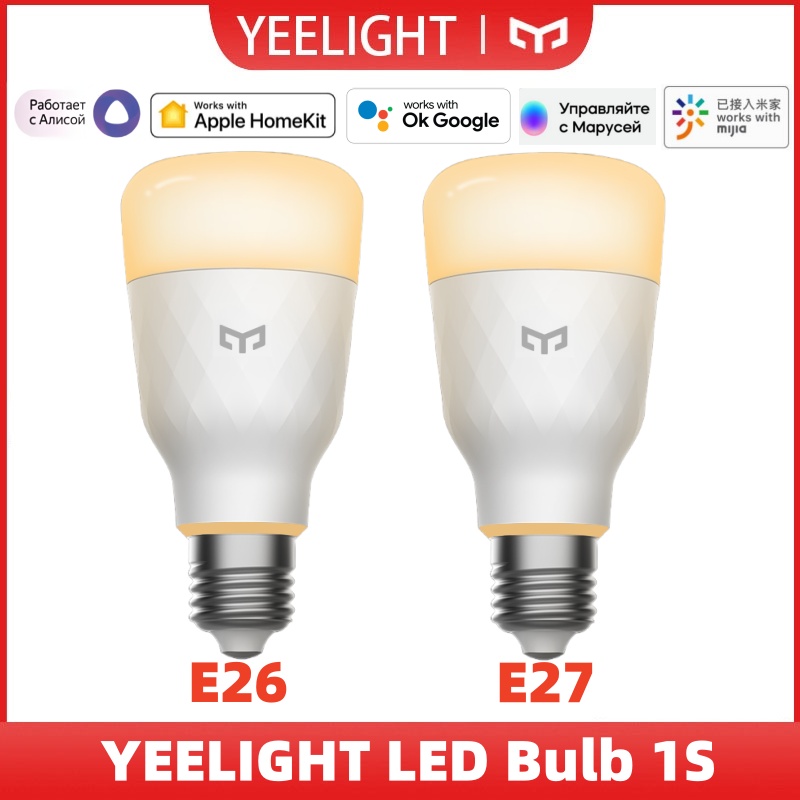 예일라이트 LED 전구 1S, E26/E27 소켓, 따 - Yeelight Light Smart Bulb 리뷰 및 가격