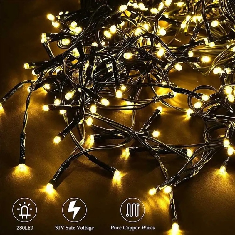 USB LED 요정 스트링 조명, 방수 크리스마스 트리 - Garden Lighting Decor 리뷰 및 가격