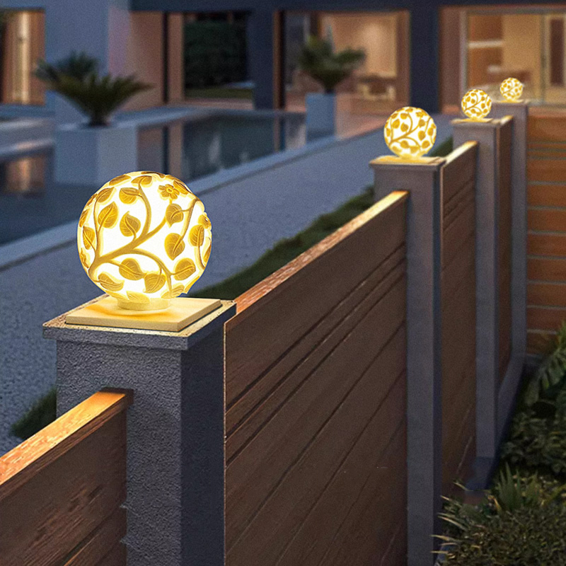 야외 기둥 조명 태양광 LED 기둥 조명 비태양광 조명 - Decor Lighting Floor Lamps 리뷰 및 가격