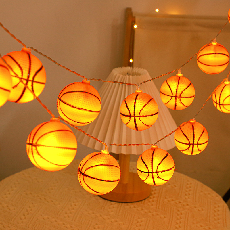 크리스마스 장식 2024 농구 LED 빛 문자열 램프  - Lighting Decor For Diwali 리뷰 및 가격