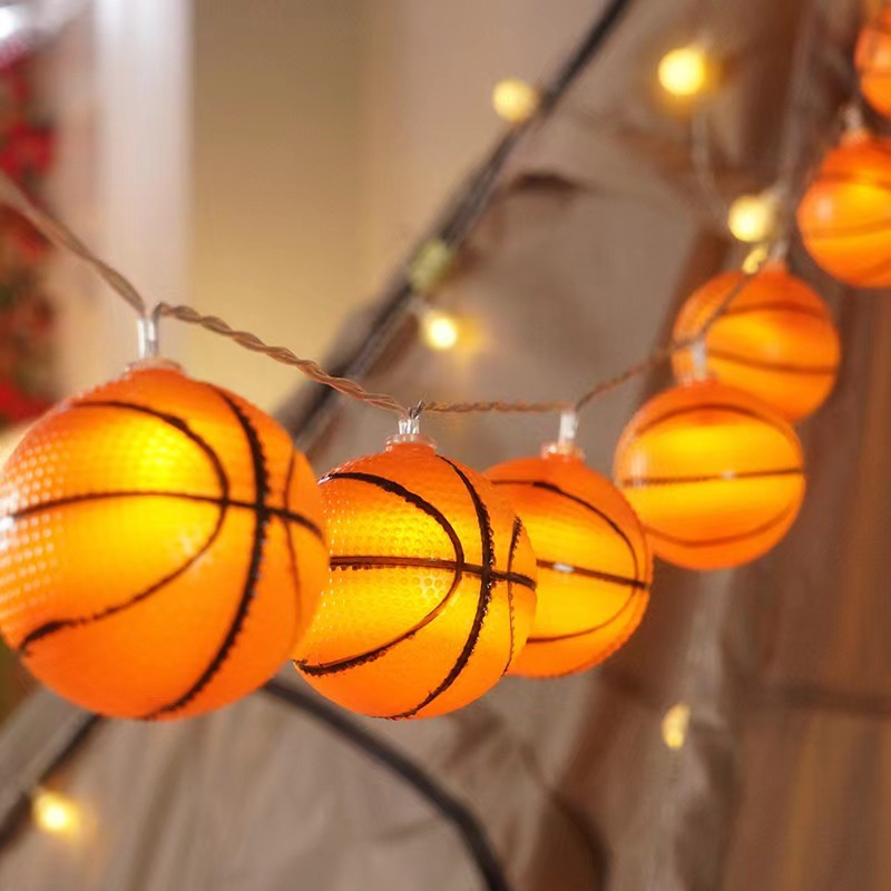 크리스마스 장식 2024 농구 LED 빛 문자열 램프  - Lighting Decor For Diwali 리뷰 및 가격