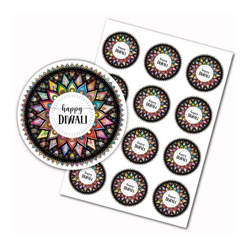 해피 디왈리 스티커, 인도 조명 축제, 파티 장식 - Lighting Decor For Diwali 리뷰 및 가격