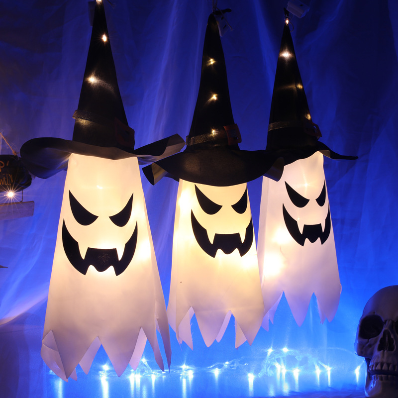 할로윈 빛나는 마녀 모자 랜턴 정원 현관 방 실내 야외 - Lighting Decor For Diwali 리뷰 및 가격