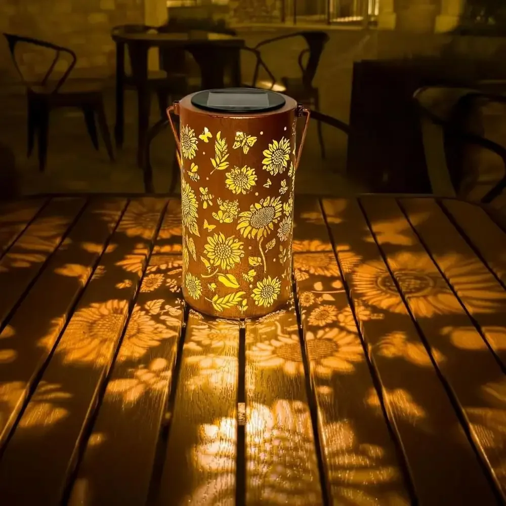 해바라기 조명 및 그림자 조명 방수 야외 조명 태양광  - Garden Lighting Decor 리뷰 및 가격