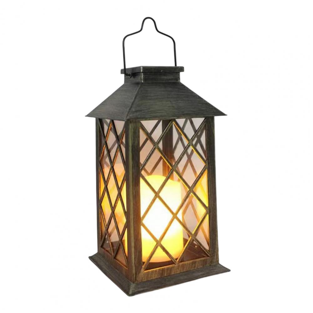 레트로 태양광 랜턴, 야외용 태양광 캔들 랜턴, 걸이  - Garden Lighting Decor 리뷰 및 가격