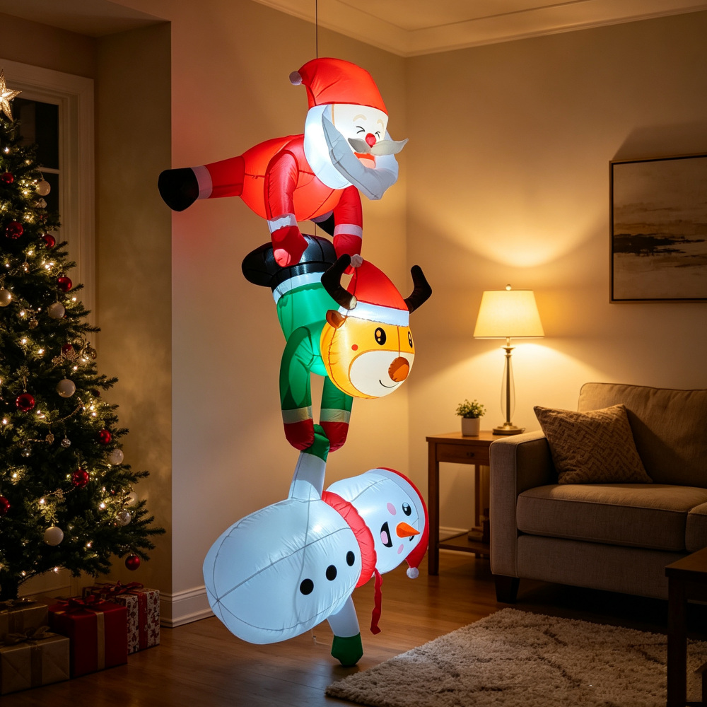 2.4m 크기의 LED 조명이 달린 크리스마스 장식용  - Santa'S Elves Holiday Lighting & Decor Llc 리뷰 및 가격