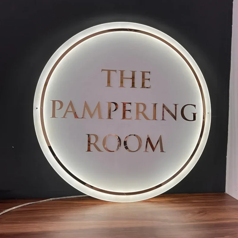 맞춤형 3D 아크릴 간판, 회사 로고, 개인 사업용 간 - Lighting Decor Company 리뷰 및 가격
