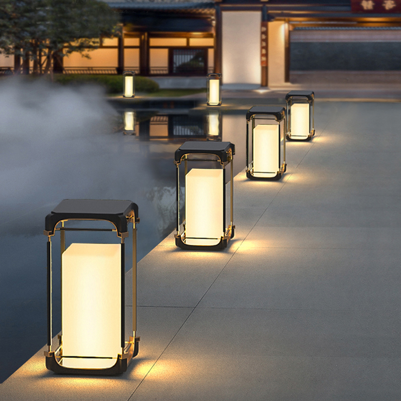 빛나는 플로어 램프 안뜰 태양광 LED 야외 조명 비태 - Garden Lighting Decor 리뷰 및 가격