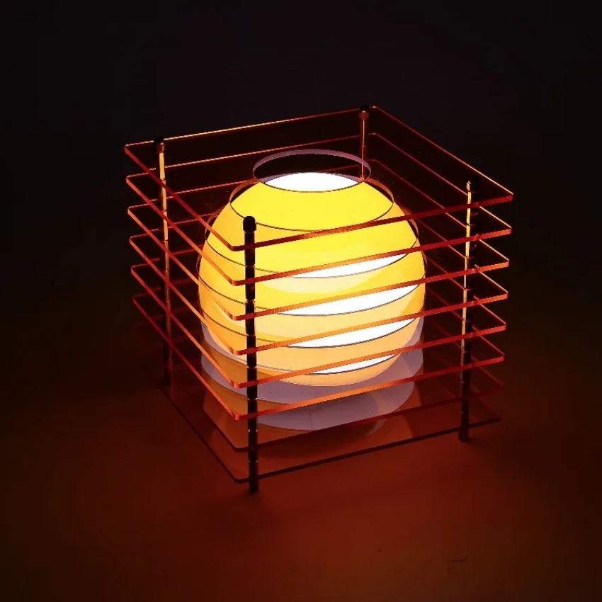 DIY 달 모양 램프 아크릴 천겹 램프 데스크탑 장식품 - Lighting Decor For Diwali 리뷰 및 가격